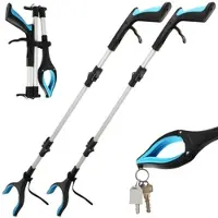 Pearl 2er-Set faltbare Magnetgreifzangen,92cm,Aluminium, Seniorengreifhilfe