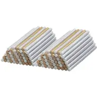 AGT 100 Klebesticks für Heißklebepistolen, 11 x 200 mm, golden & silbern