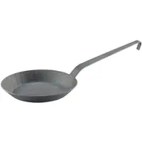 TS Electronic Kaltgeschmiedete Bratpfanne mit Rauten-Prägung, Ø 20 cm, 2,9 cm hoch