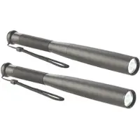 Lunartec 2er-Set Cree-LED-Taschenlampen, Baseballschläger-Design, 260 lm, 5 W