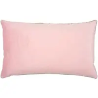 PAD Dekokissen "Elegance", rosa (rosa, unifarben), B:35cm H:2cm L:60cm, Polyester, Dekokissen_Sitzkissen_Kissenhüllen, Dekokissen, Design als Basic, aus Samt, elegante Optik