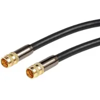 Auviso HDTV-Sat-Antennenkabel (F-Stecker), 20 m, 105 dB, 4-fache Abschirmung