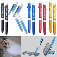 Pearl 4in1-Kugelschreiber, LED-Lampe, Touchpen und Handy-Ständer, 10er-Set