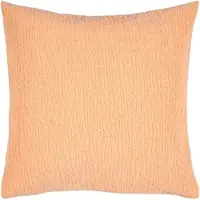 PAD Dekokissen "Fashion", apricot, unifarben, B:60cm L:60cm, Polyester, Dekokissen_Sitzkissen_Kissenhüllen, Dekokissen, aus einer italienischen Fashionweberei