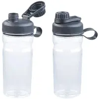 Speeron 2er-Set Sport-Trinkflaschen, 700 ml, auslaufsicher