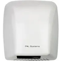 P+L Systems Budget Händetrockner 2100 Watt, Weißmetall 1 Stück