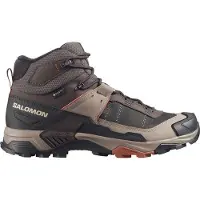 Salomon Herren Multifunktionsstiefel SHOES X ULTRA 5 MID GTX Blkcof/Walnut/Ar