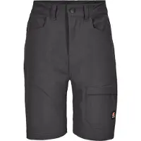 Killtec Bermudas "KOS 108 BYS BRMDS", Jungen, Gr. 128, Normalgrößen, grau (anthrazit), Obermaterial: 100% Polyester, Hosen Bermudas, Schnelltrocknende Bermudas mit Comfort-Stretch und Teflon EcoElite