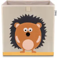 Lifeney Aufbewahrungsbox Igel hell, 33 x 33 x 33 cm | Gr.: onesize
