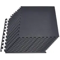 Vevor 24 x Puzzlematte Bodenschutzmatte 610 x 610 x 14 mm