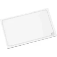 Tellier Brett aus Polyethylen mit Rigole - 400 x 300 x 20 mm -.