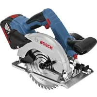 Bosch Akku-Kreissäge GKS 18V-57 G 18V, 2x 4.0 Ah Akkus & Ladegerät