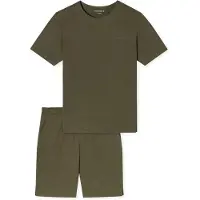Schiesser Herren Pyjama Modern BondedSchlafanzug, Pyjama Set, Nachtwäsche