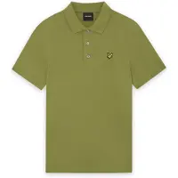 Lyle & Scott Poloshirt Herren Plain Polo Shirt Shrub Green-XS