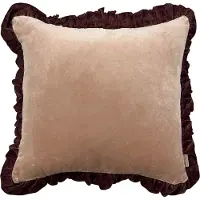 Fonq Velou Zierkissen 50 x 50 cm - Dusty Pink