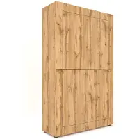 Itamoby Elios 4-türiges Sideboard, 100 x 35 x 165 cm, Eiche natur
