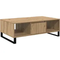 vidaXL Couchtisch Artisan-Eiche 104 x 60 x 35 cm Holzwerkstoff