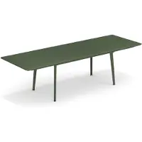 Emu Plus4 Ausziehtisch Metall rechteckig