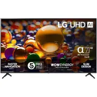 LG UHD AI 75UA74006LB, 190,5 cm (75"), 3840 x 2160 Pixel, LED, Smart-TV, WLAN, Blau
