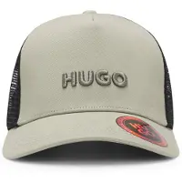 HUGO Cap aus Baumwoll-Twill mit Mesh-Einsätzen Grösse ONESI