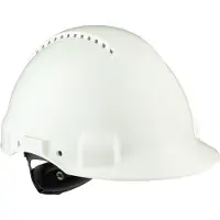 3M Schutzhelm, Uvicator, Ratschenverschluss, Belüftung, Kunststoffschweißband, weiß, G3000NUV-VI