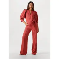 Aaiko Damen Jumpsuits Hellen Pes 588 - Rood - Größe S