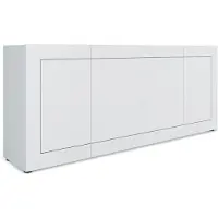 Itamoby 4-türiges Sideboard 200x40x83,5 cm Elios Hochglanzweiß