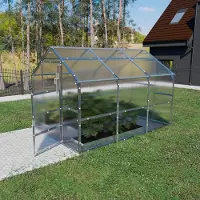 BAUMERA Gewächshaus KLASIKA BERNARD 2,35x3 m mit 4 mm Polycarbonat