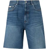 Calvin Klein Jeans Shorts "90S SHORT GREENWOOD" Regular fit mit abgeschnittenem Beinsaum