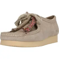 Clarks Originals Schnürschuhe Wallabee mit subtilen Nähten 1247 Sand Suede 45