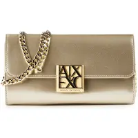 Armani Exchange für Damen. XW000358AF21362U1046 Goldene Brieftasche (OSFA), Lässig, Party, Polyester