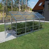 BAUMERA Gewächshaus KLASIKA BERNARD 2,35x4 m mit 6 mm Polycarbonat
