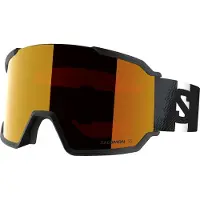 Salomon Skibrille S/View 3 ML Unisex Black / Mid Red