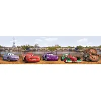 Disney Selbstklebende Tapetenbordüre Cars Braun und Blau 14 x 500 cm 600010