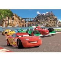 Disney 0 Cars Rot Blau und Grün 2,52 x 1,82 m 600967