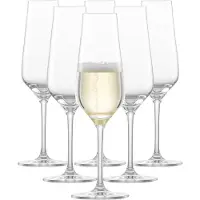 Zwiesel Glas Sektglas "Sektgläser Bouquet 247 ml 6er Set transparent" Spülmaschinengeeignet