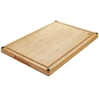Sotech ORGA BOX Schneidebrett Bambus 610 x 405 x 32 mm Geölt mit Silikonfüßen
