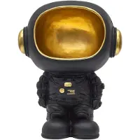 Home Deco Factory Dekofigur in Schwarz/ Gold - (H)28 cm - onesize