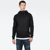 G-Star Raw Sweatshirt Premium Core D16122-C235-6484 Schwarz Regular Fit