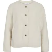Vila Plüschjacke "VIADA TEDDY JACKET" Kunstfaser