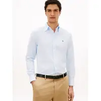 Tommy Hilfiger Flex Dobby Sf Shirt Sweet Blue Größe: XL | Casual hemden Outlet | Herren | Blau