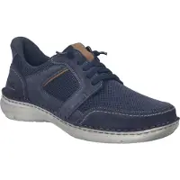 Josef seibel Herren Halbschuh New Anvers 24 in nachtblau-kombi
