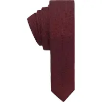 BOSS - Krawatte, Jacquard (Rot)