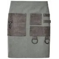 Exner Petguard Vorbinder Canvas, mit Taschen und Karabiner, B80 x L45cm, Fb. graphit : graphit : 100% Baumwolle 16oz.