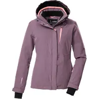 Killtec Skijacke "KSW 25 WMN SKI JCKT" Atmungsaktive, wasserdichte Skijacke mit abnehmbarer Kapuze