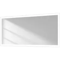 Emke Badezimmerspiegel mit Beleuchtung 120*60cm,Beschlagfrei, 3000K/6500K,Tast Schalter