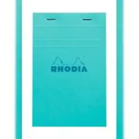 Rhodia 14100C 10x gehefteter Block, COULEURS N°1411x17 cm, 80 Blatt kariert, mikroperforiert, Einbände farbig sortiertSortiert