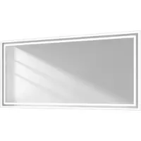 Emke Badezimmerspiegel mit Beleuchtung 120*60cm,Beschlagfrei, 3000K/6500K,Tast Schalter