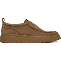 Clarks POLDEN MOC Herrenschuhe - bequeme Schnür Halbschuhe grün NEU