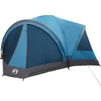 vidaXL Familienzelt für 10 Personen Blau und Grau 460 x 430 x 214 cm